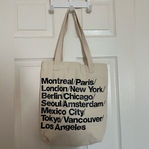 American Apparel Cities Tote Bag